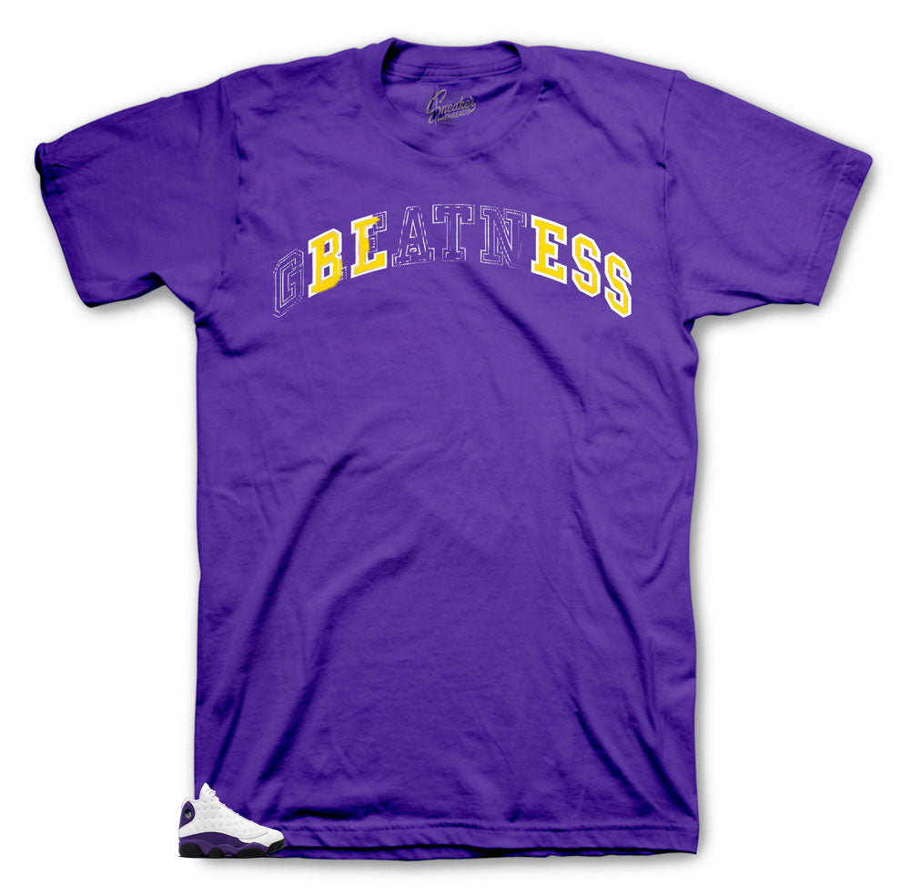 retro 13 lakers shirt