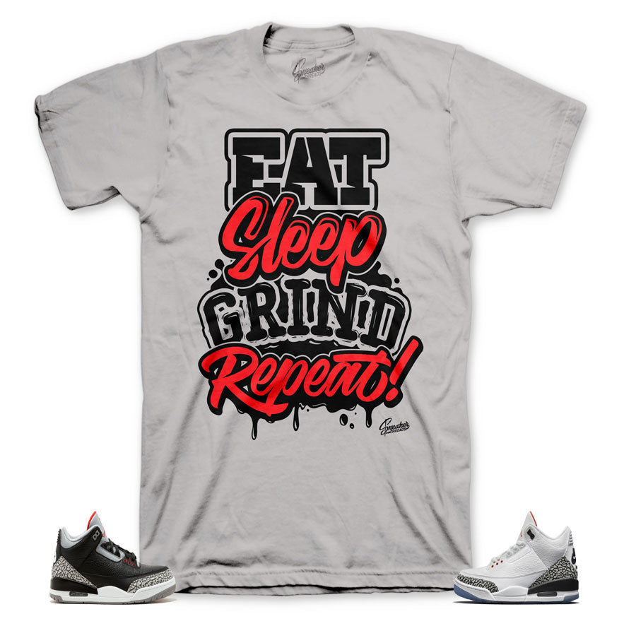 jordan 3 cement shirt