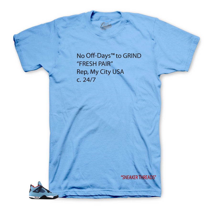 baby blue jordan shirt