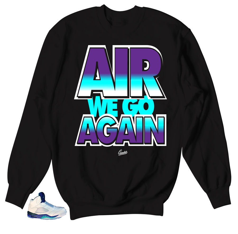 black grape 5s shirt