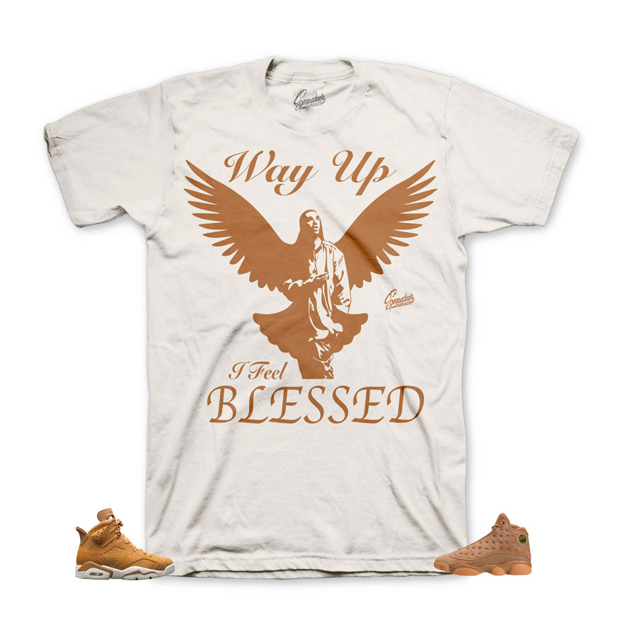 wheat jordan shirt