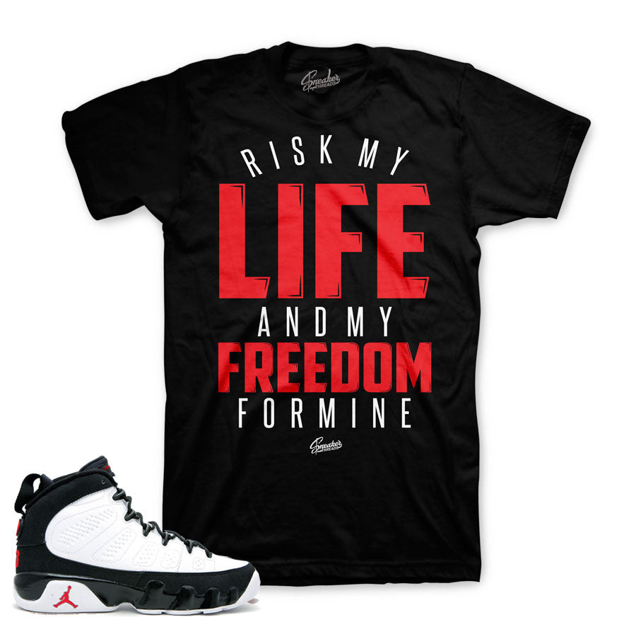 jordan 9 t shirt