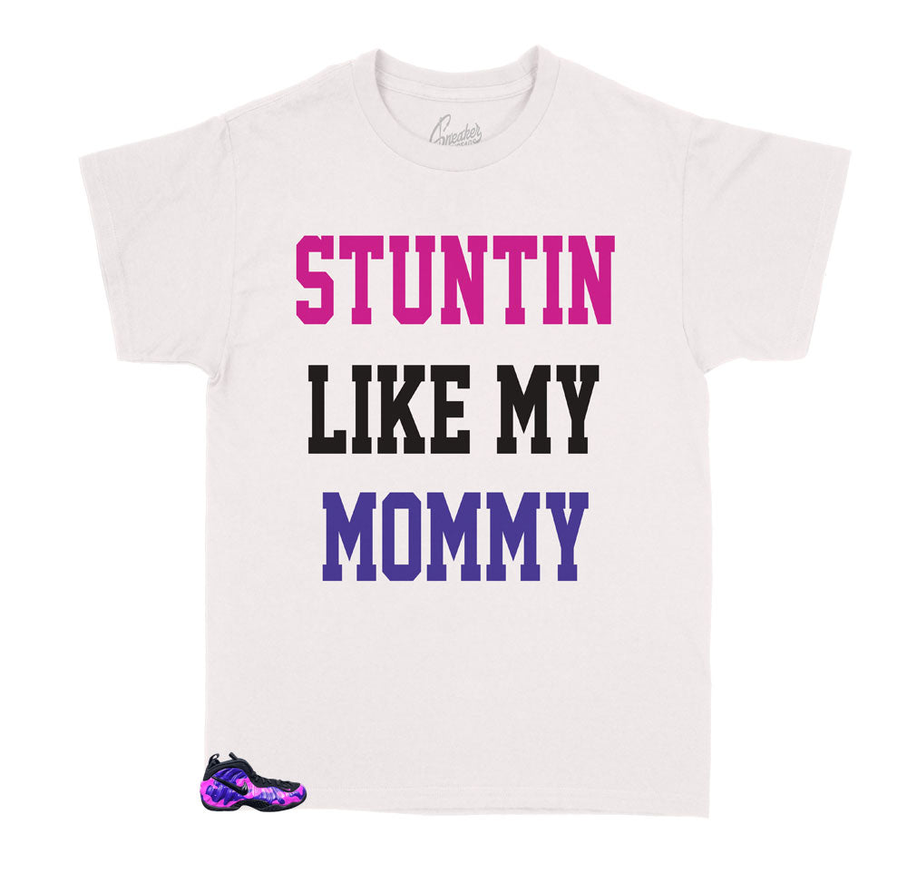 shirts to match purple foamposites