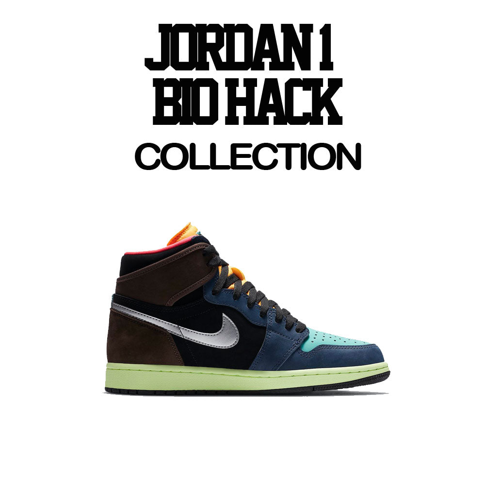 Sneaker Tees Match Jordan 1 Og Bio Hack Retro 1s Satin Snake Shoes