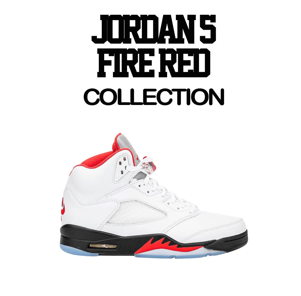 jordan 5 grape fire red shirt