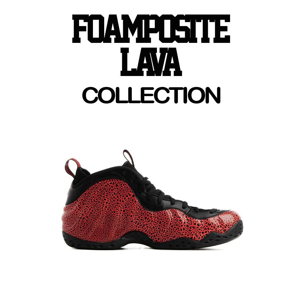 foamposite lava shirt