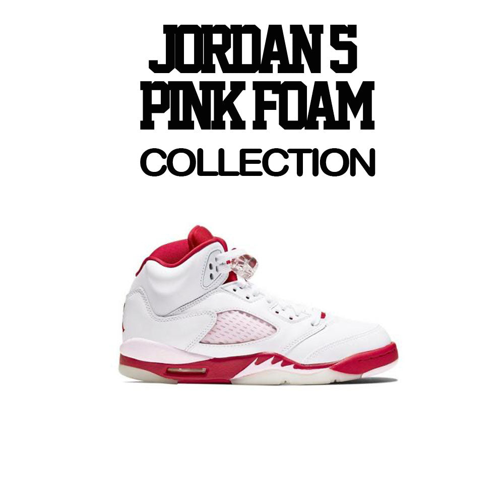 jordan retro 5 pink foam