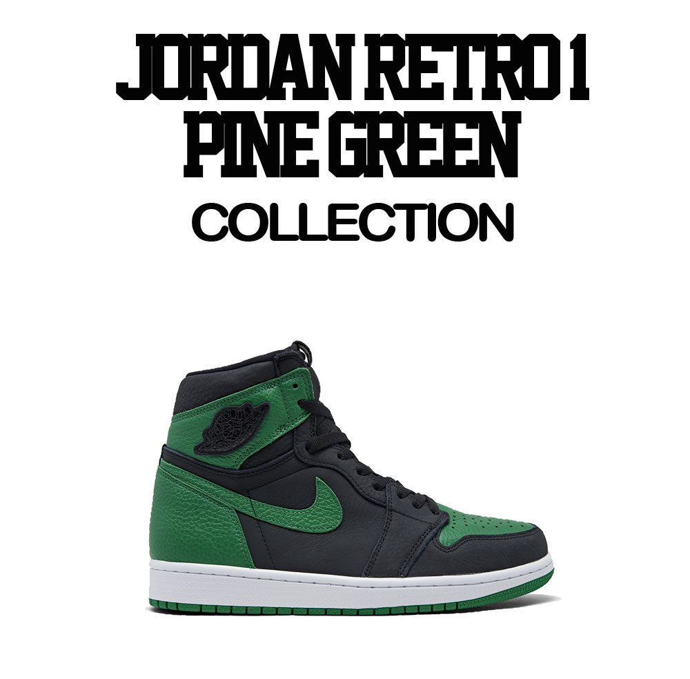 shirts to match jordan 1 pine green