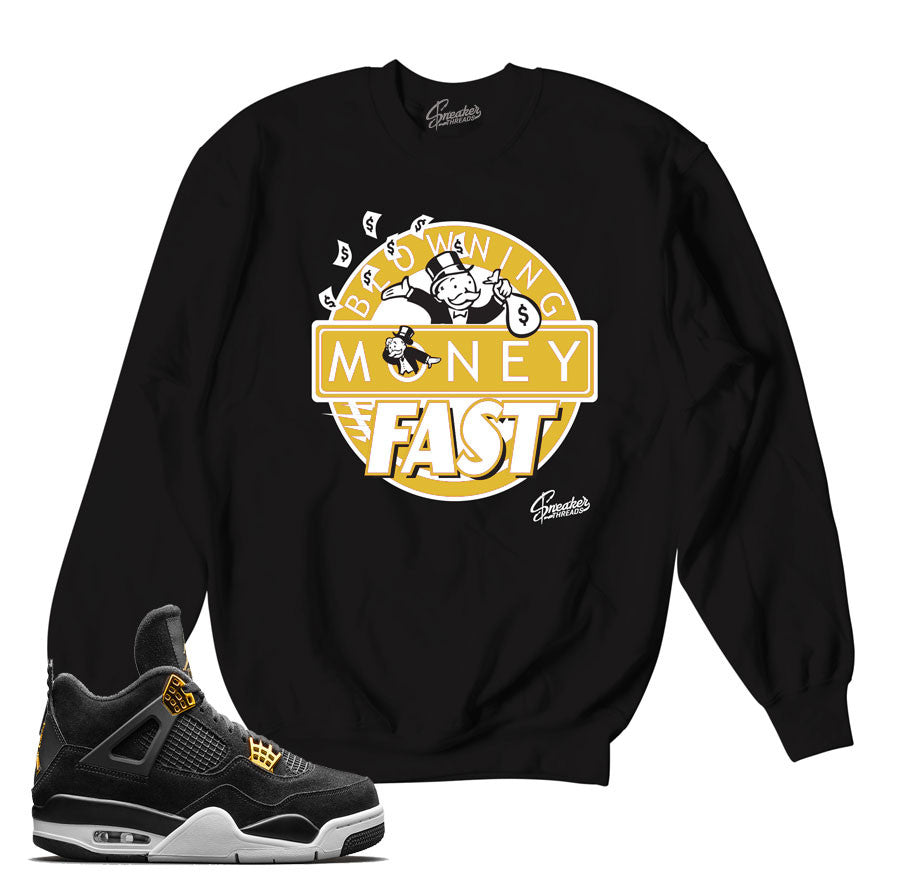 jordan 4 royalty outfit