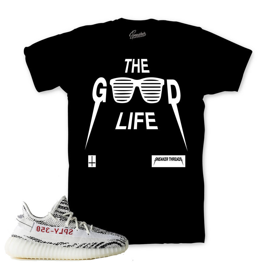 shirts that go with zebra yeezys