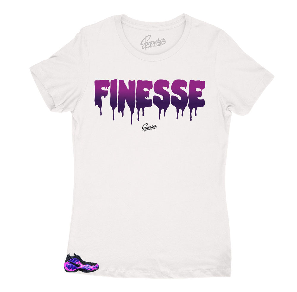 shirts to match purple camo foamposites