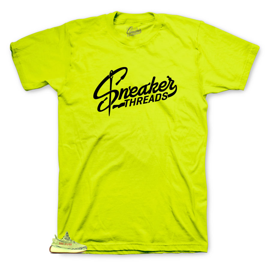 Sneaker tees match semi frozen yellow 