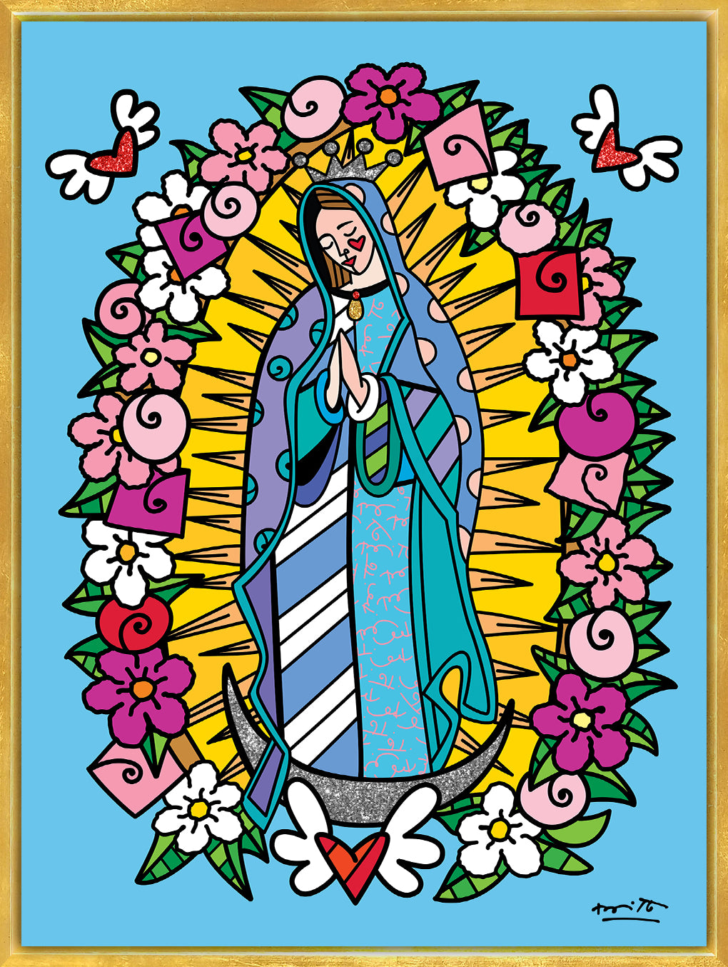 THE VIRGIN MARY - Limited Edition Print – Shop Britto