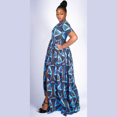 Maxi Dress African Print 