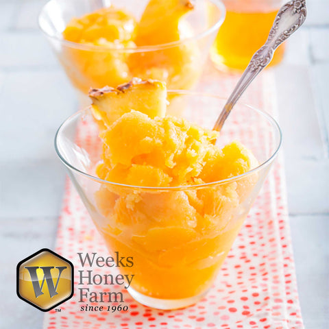 Weeks Mango Pineapple Sorbet is a recipe to beat the heat!