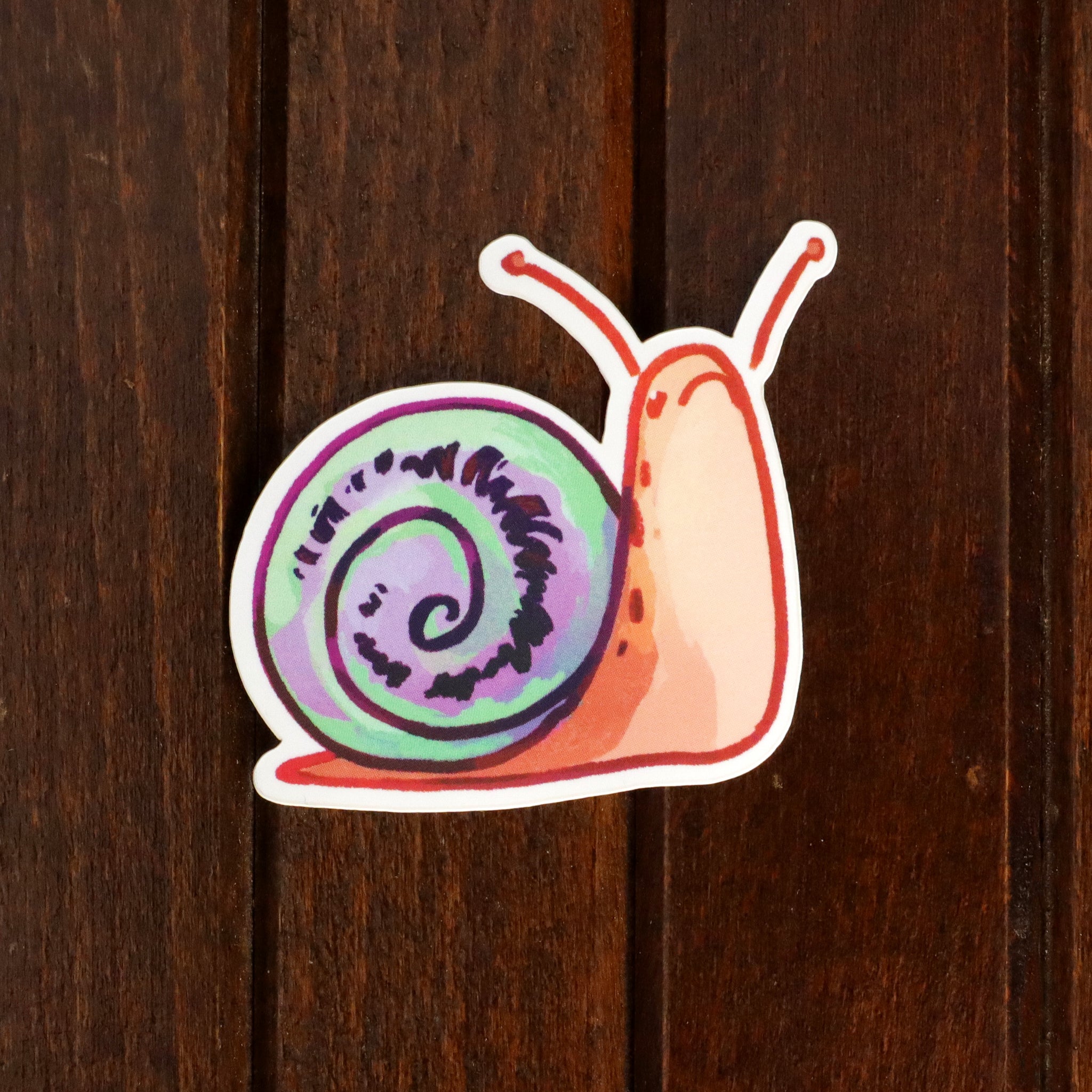 Snail Friend - Sticker – JelArts