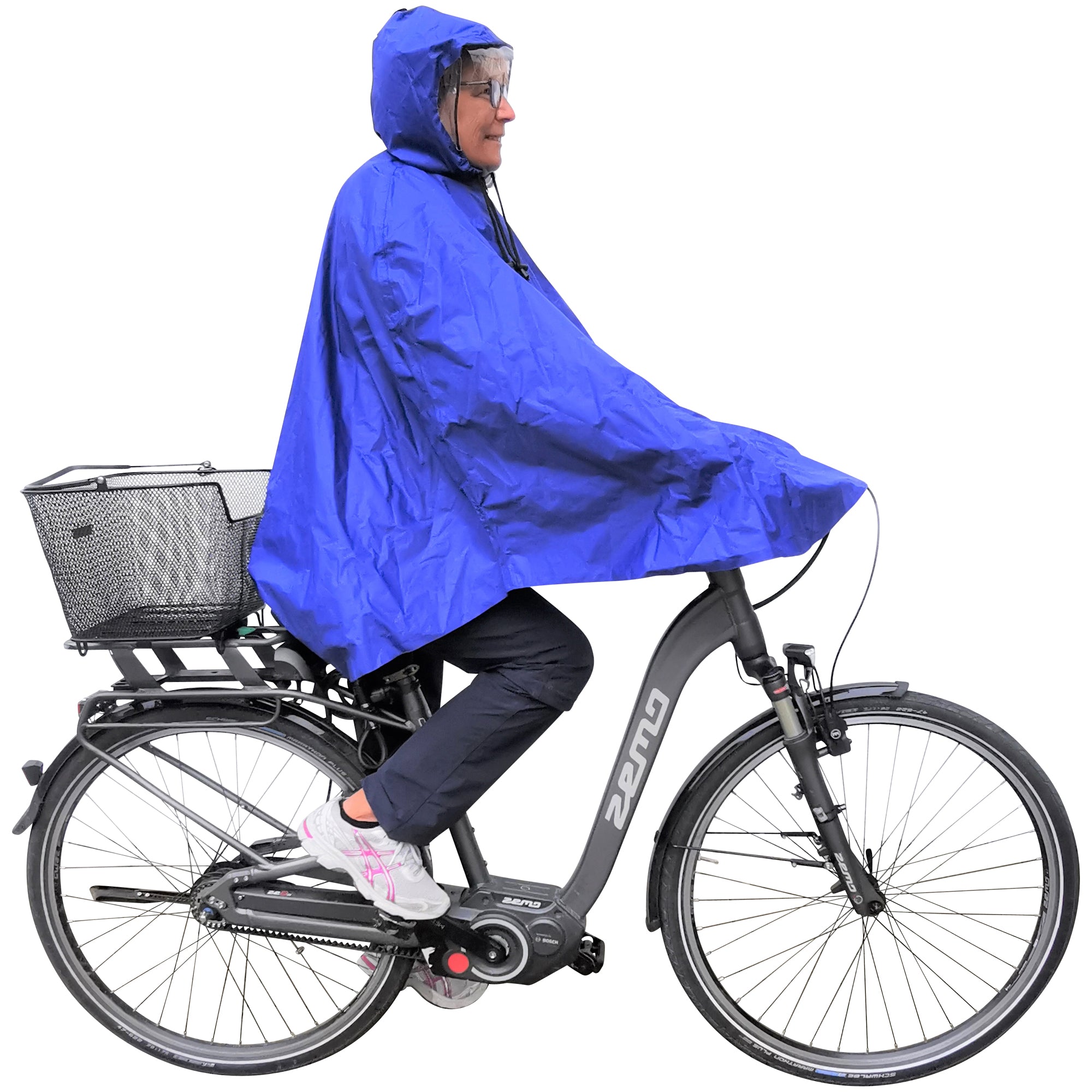 inch Madeliefje mannelijk Regenponcho - Fahrrad Poncho in 3 Farben Royal Blau , Horizon Blue , S –  rainrider-shop