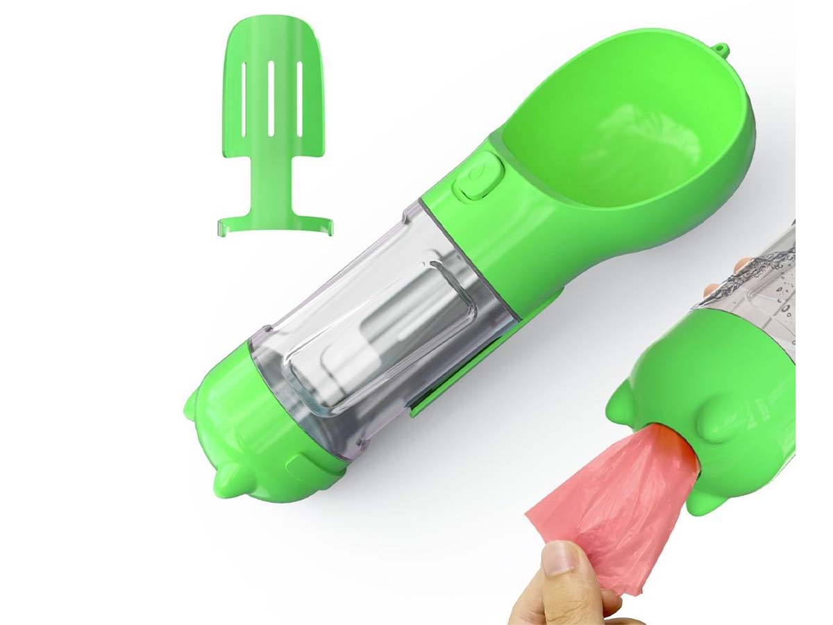 Portable Dog Water Bottle & Shovel
