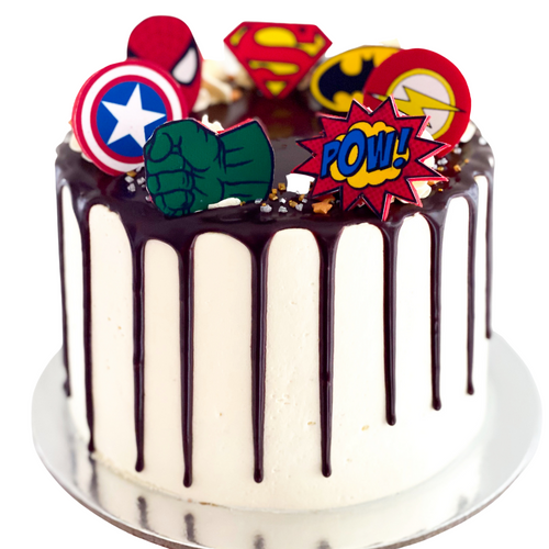 Fondant Spiderman – iCake | Custom Birthday Cakes Shop Melbourne