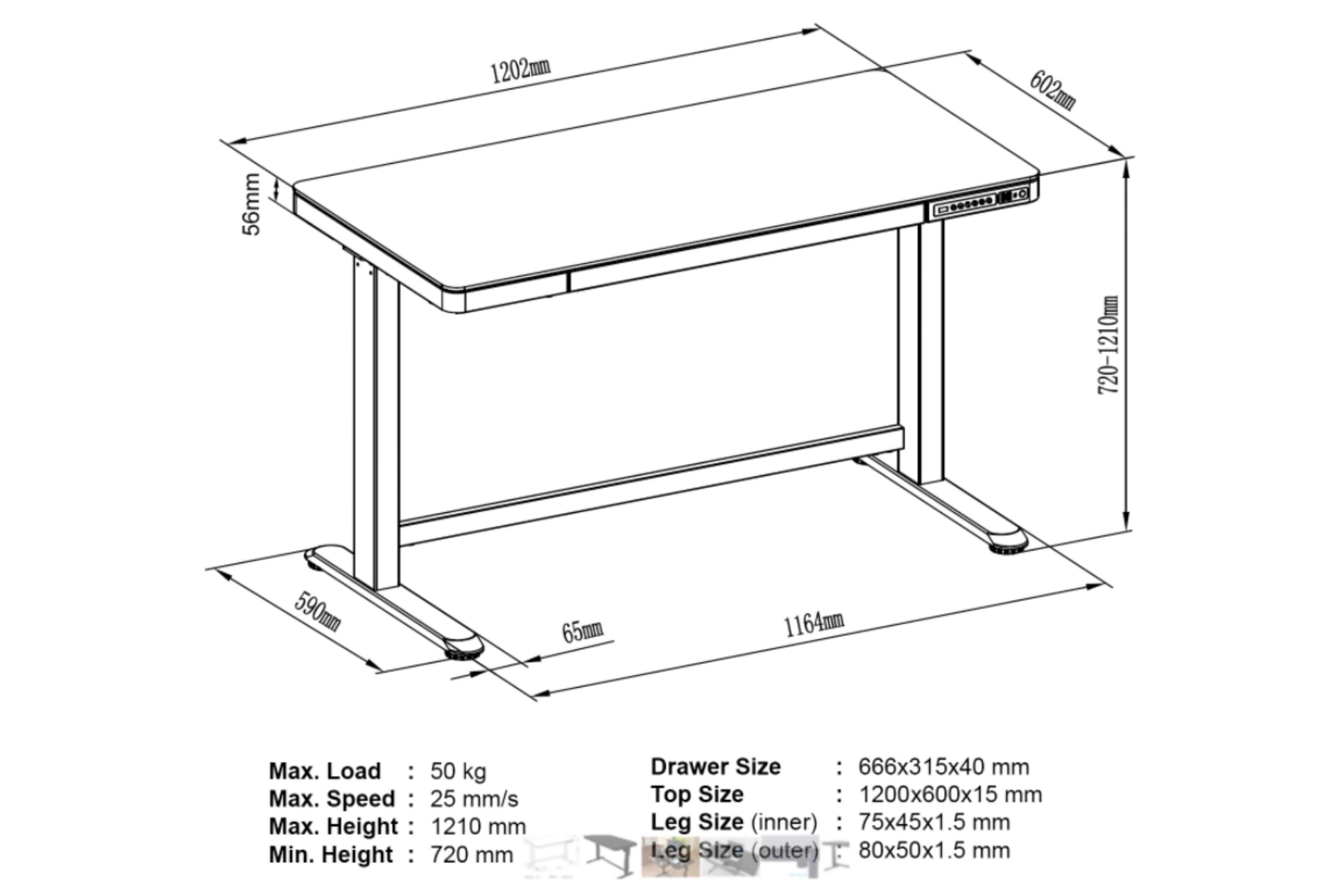 Tablesage et119w