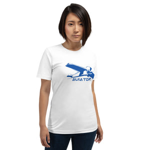 Women's Aviator Short-Sleeve Cotton T-Shirt