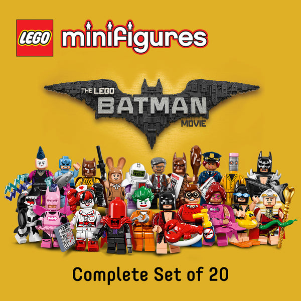 the lego batman movie minifigures set