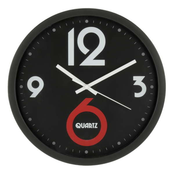 Horloge Murale Noir Blanc Et Rouge Opuszone Design Et Cadeaux Les Cadeaux Les Plus Originaux Et Creatifs Du Canada Faites Vos Achats En Ligne