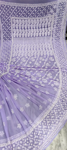 Chikankari sarees