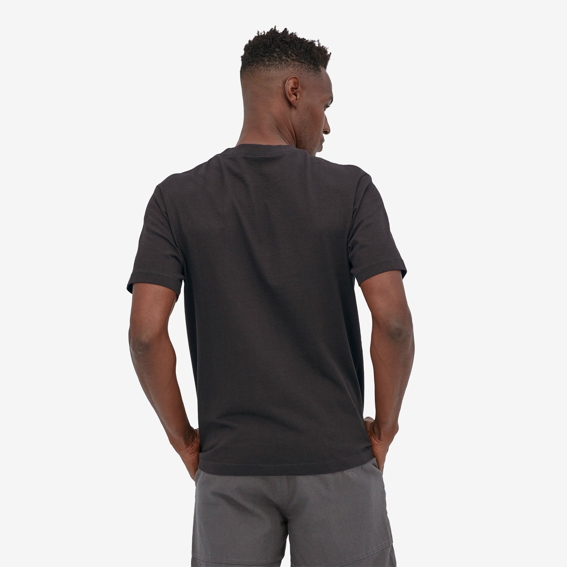 Patagonia Cotton in Conversion Midweight Pocket Tee - Black