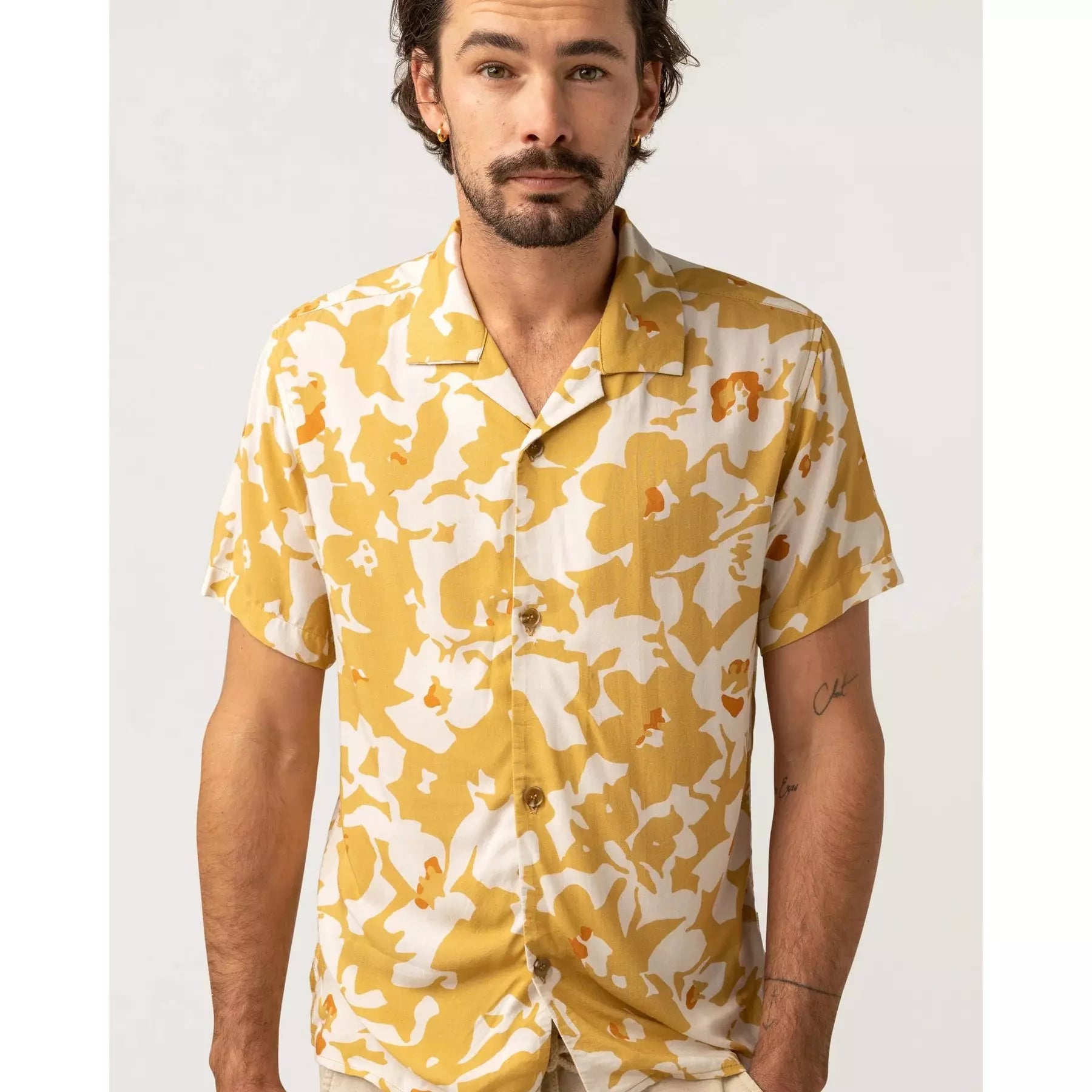 Rhythm Howser SS Shirt - Gold