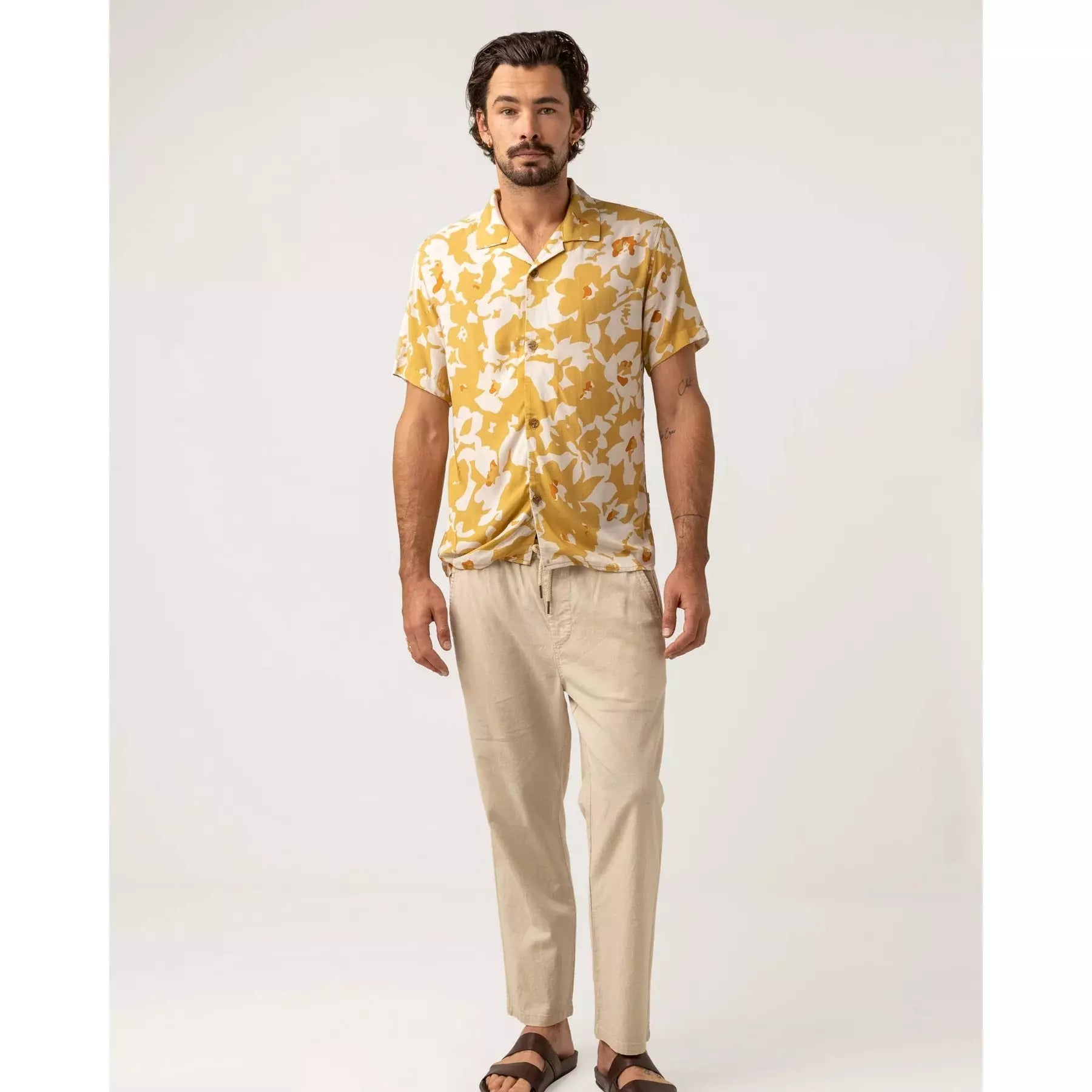 Rhythm Howser SS Shirt - Gold