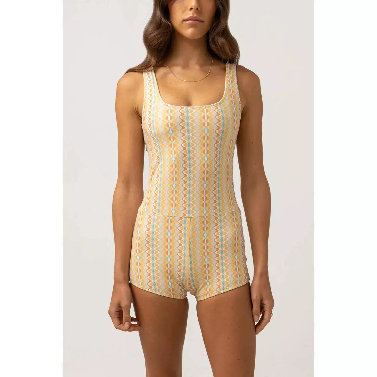 Rhythm Sunray Islander One Piece - Gold