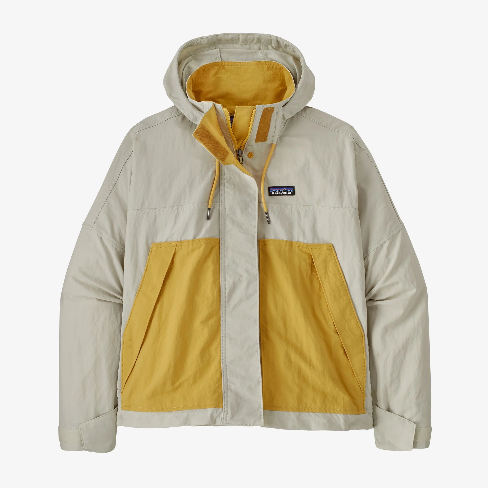 Patagonia W's Skysail Jacket - Dyno White/Surfboard Yellow