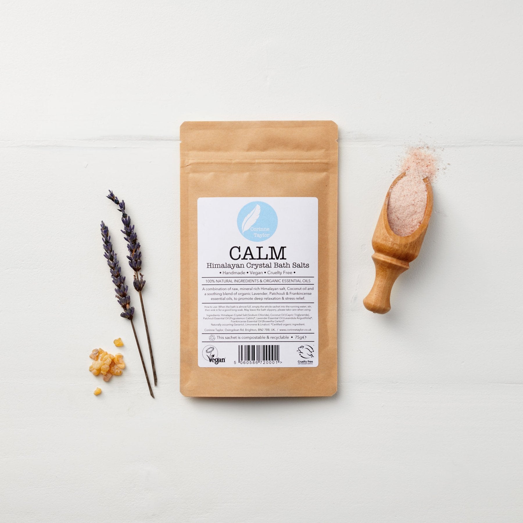 Corinne Taylor Himalayan Bath Salts Sachet - Calm