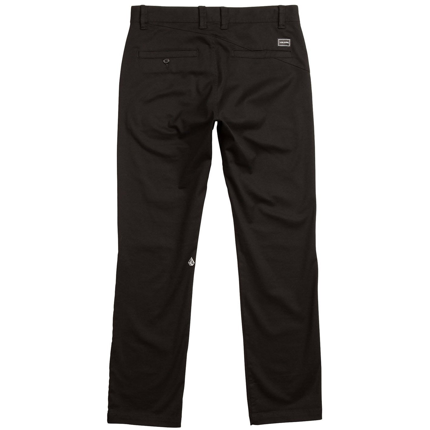 Volcom Frickin Modern Straight Stretch Chino Pant - Black - 32â inseam