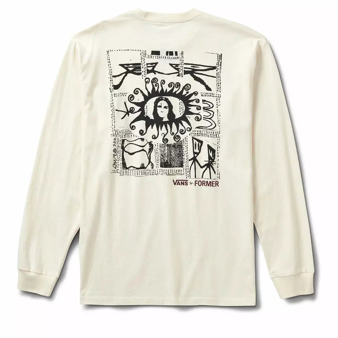 VANS X FORMER LS T-SHIRT - NATURAL