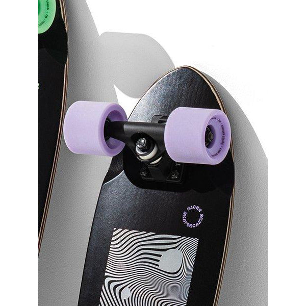 Globe Blazer Cruiser Skateboard - Black / Purple - 26