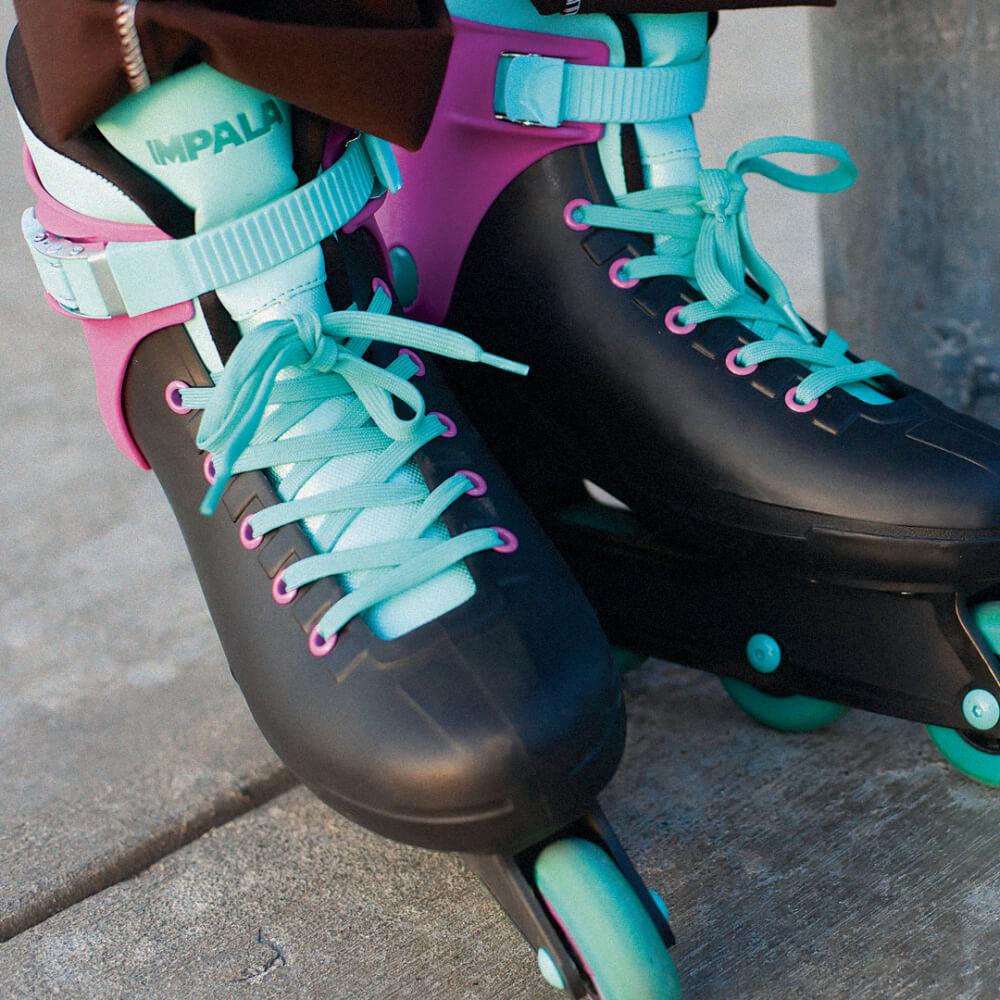 Impala Lightspeed Inline Skates - Black / Berry (Final pair EU36)