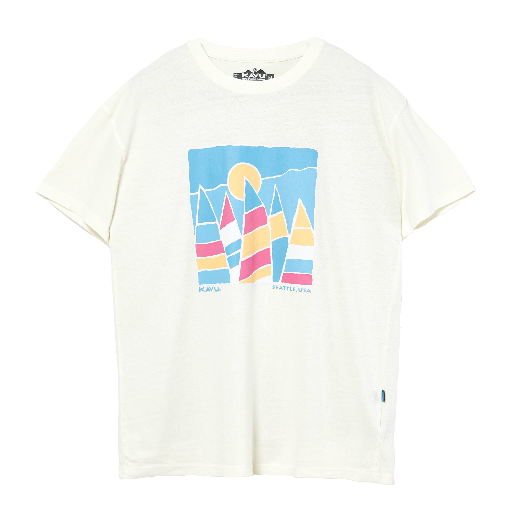 KAVU Windward Tee - Lilly White