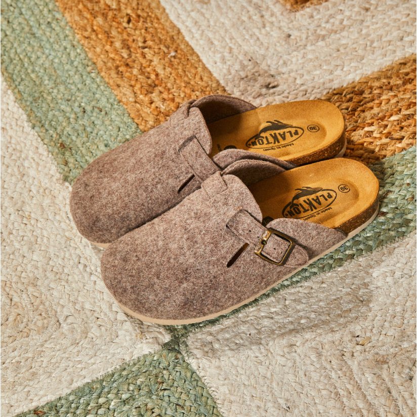 Plakton Blog - Wool Clogs - Beige