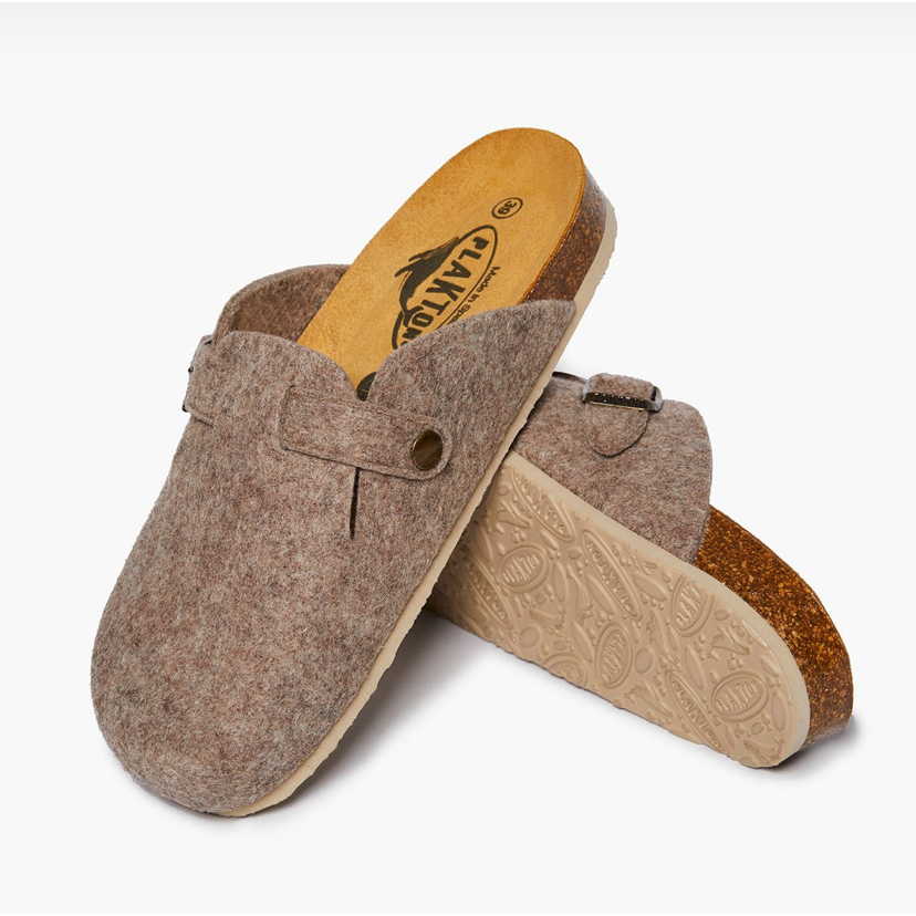 Plakton Blog - Wool Clogs - Beige