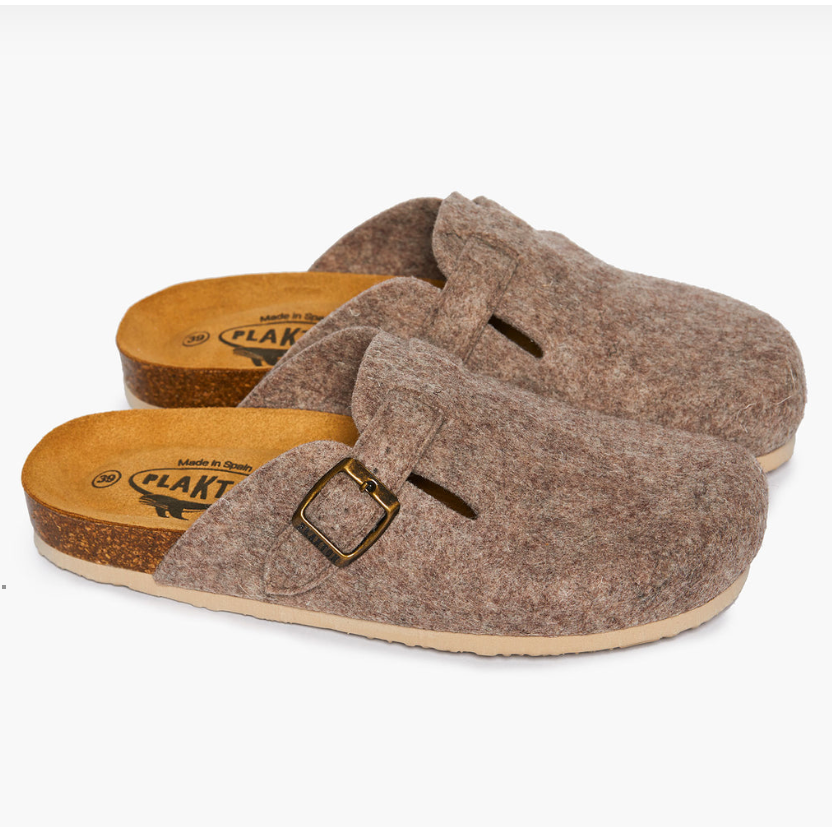 Plakton Blog - Wool Clogs - Beige