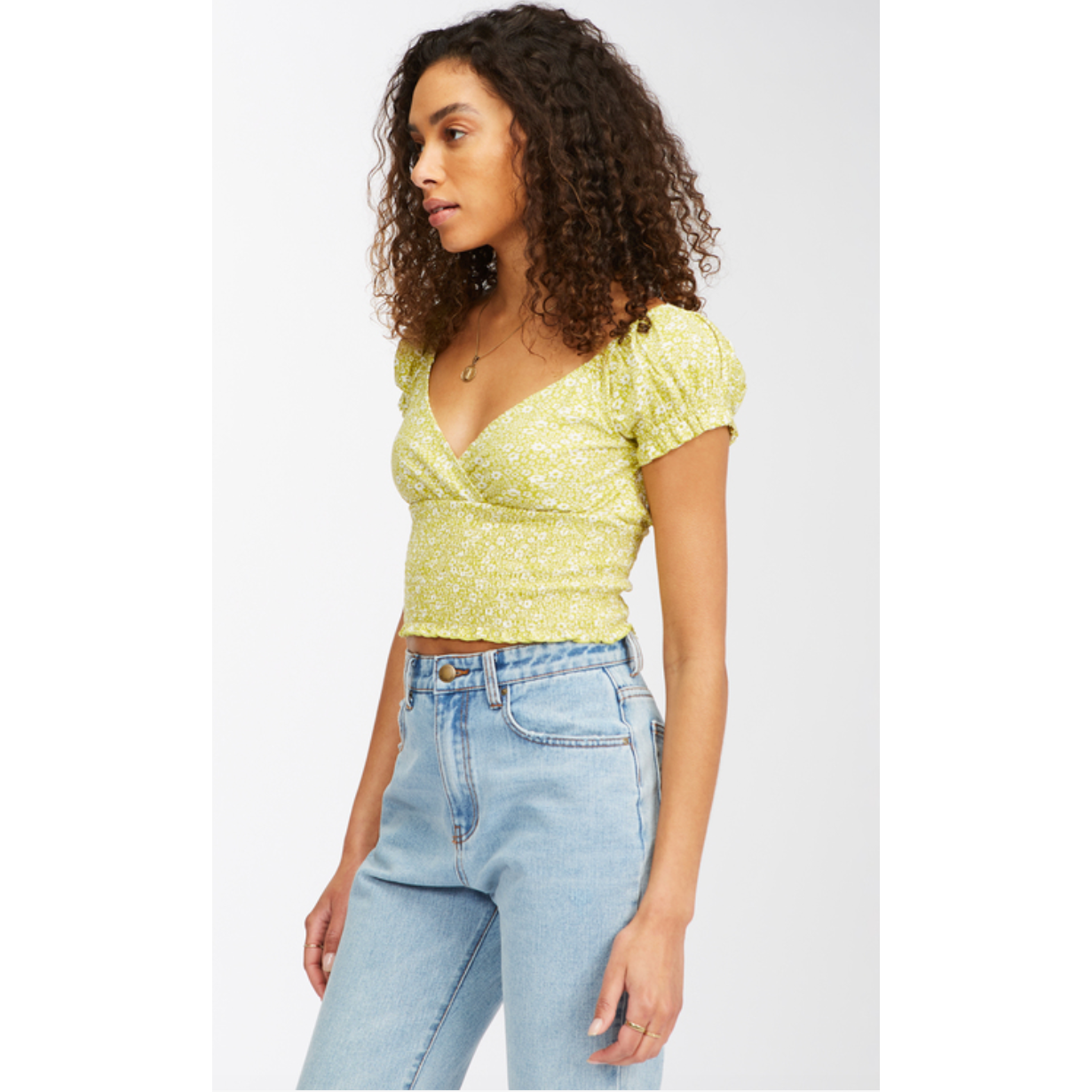 Billabong Spring Air Blouse - Lime