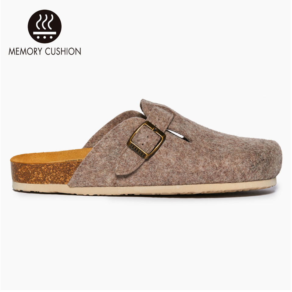 Plakton Blog - Wool Clogs - Beige