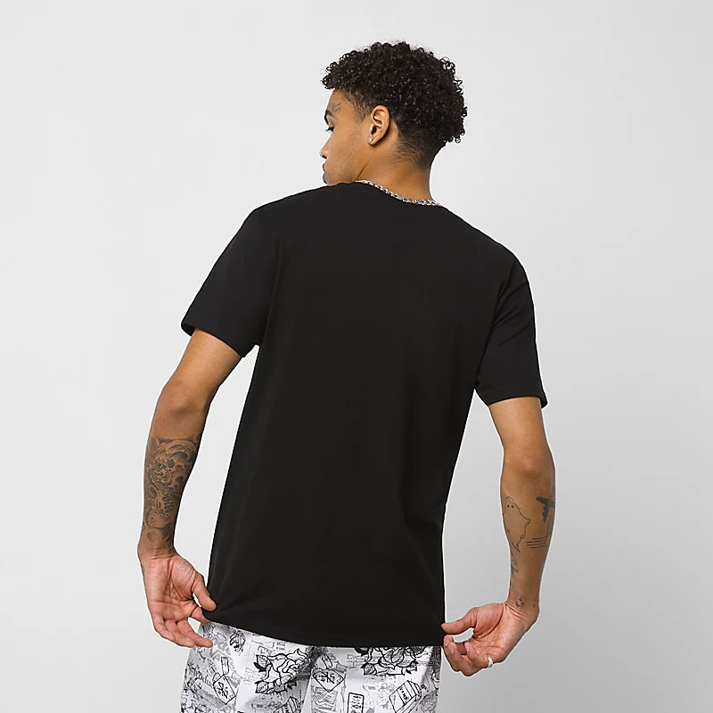 Vans Left Chest Logo T-Shirt - Black/White