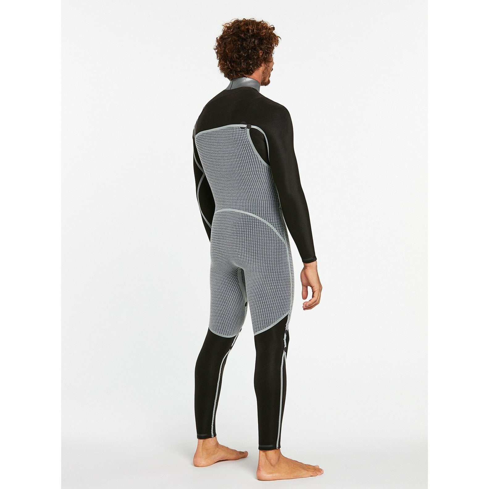 Volcom Modulator Chest Zip Full Wetsuit 3/2mm - Black