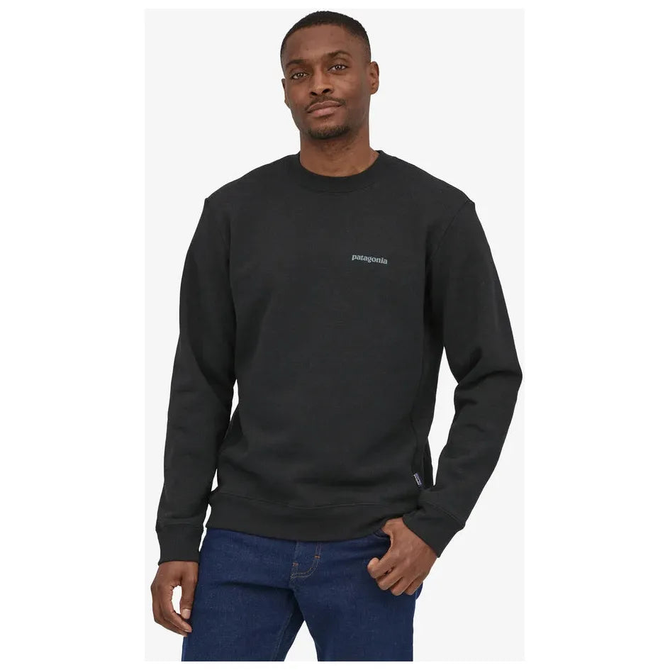 Patagonia Fitz Roy Icon Uprisal Sweater - Ink Black