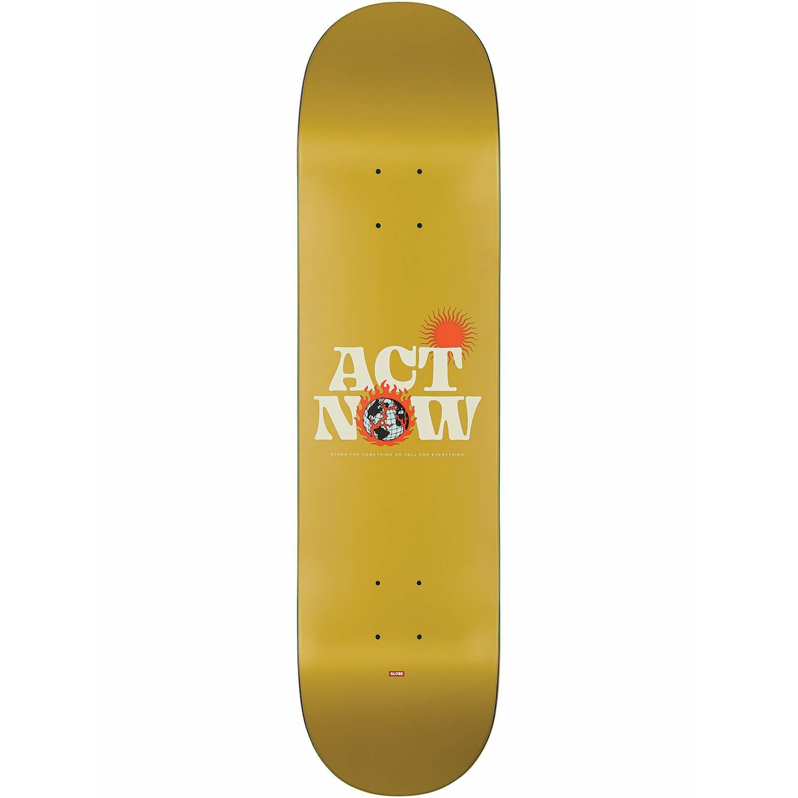 Globe G1 'Act Now' Skateboard Deck 8.0