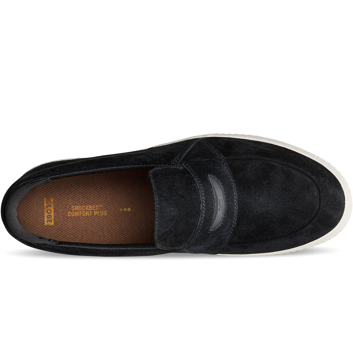 Globe 'The Liaizon' Loafer Skate Shoes - Black / Antique White