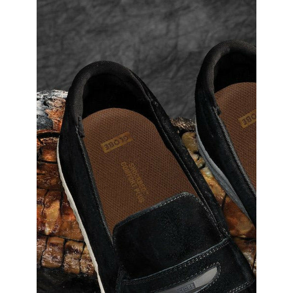 Globe 'The Liaizon' Loafer Skate Shoes - Black / Antique White